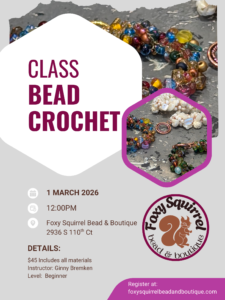 beginner class for bead and crochet